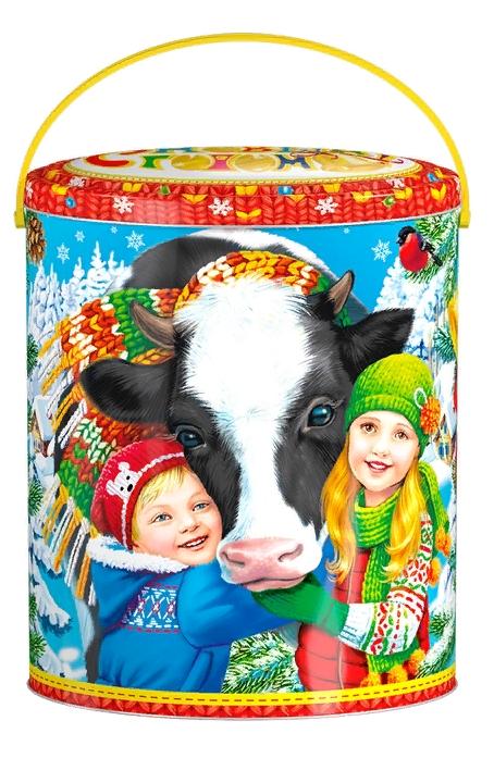 сладкий новогодний подарок Буренка (Ж1000С02060)