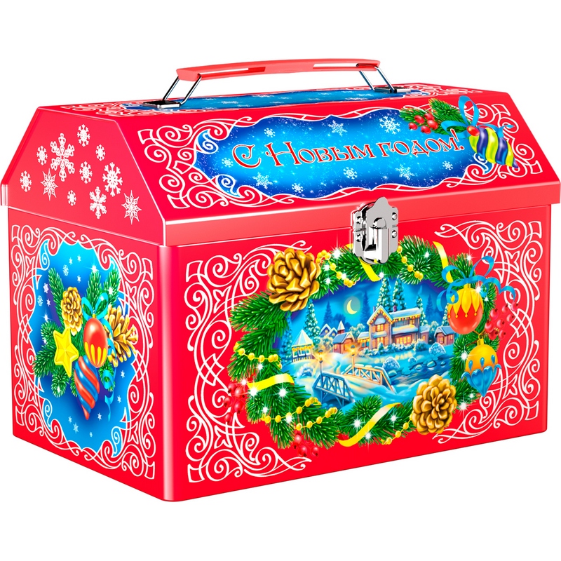 сладкий новогодний подарок Ларец (Ж1000С02064)